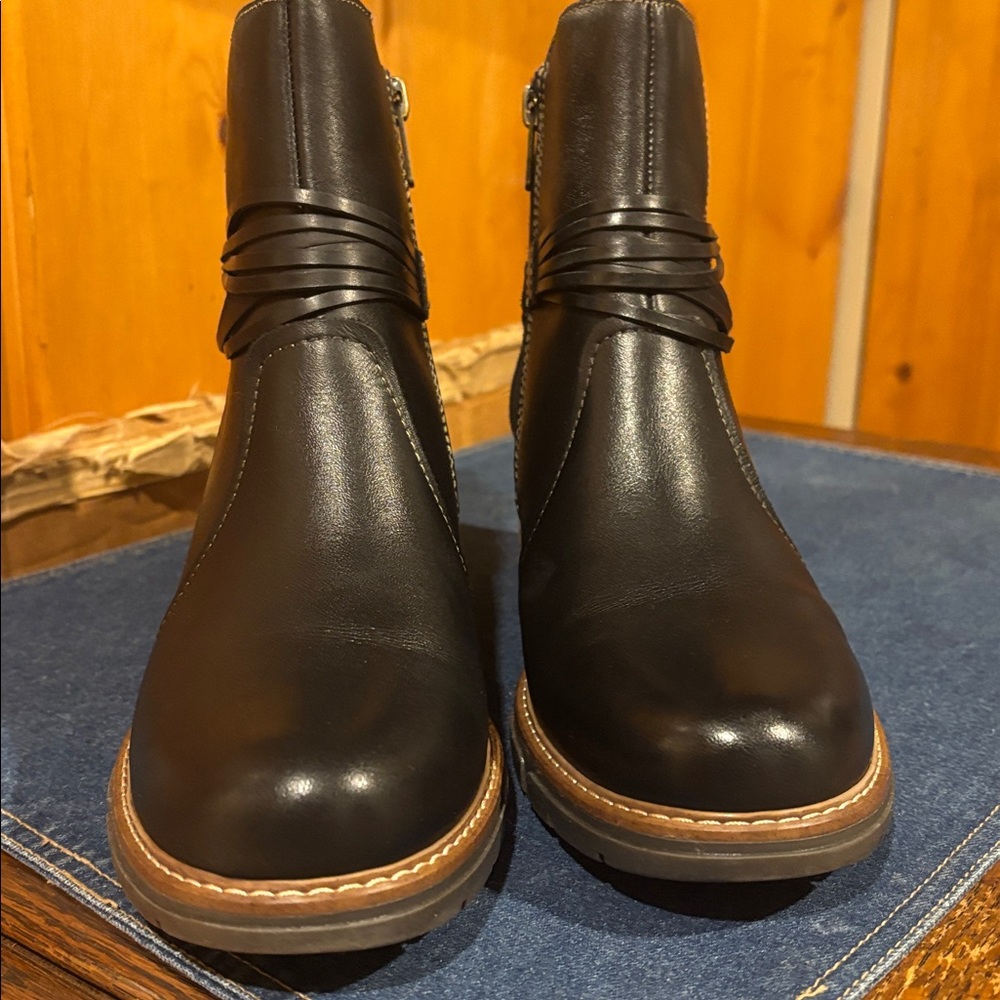 Pikolinos NWOT Women's San Sebastián Leather Booties Sz 38, 7.5-8 US - Picture 6 of 13